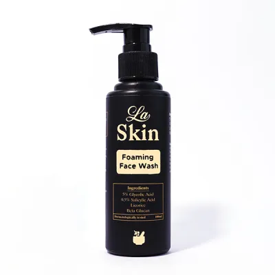 LA SKIN FOAMING FACE WASH 100ML