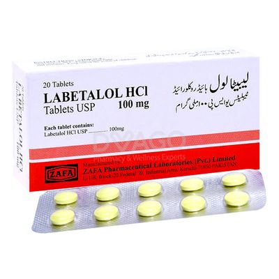 LABETALOL 100MG TABLET