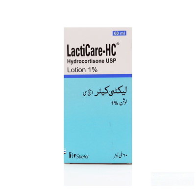 LACTICARE HC LOTION 1 % 60 ML