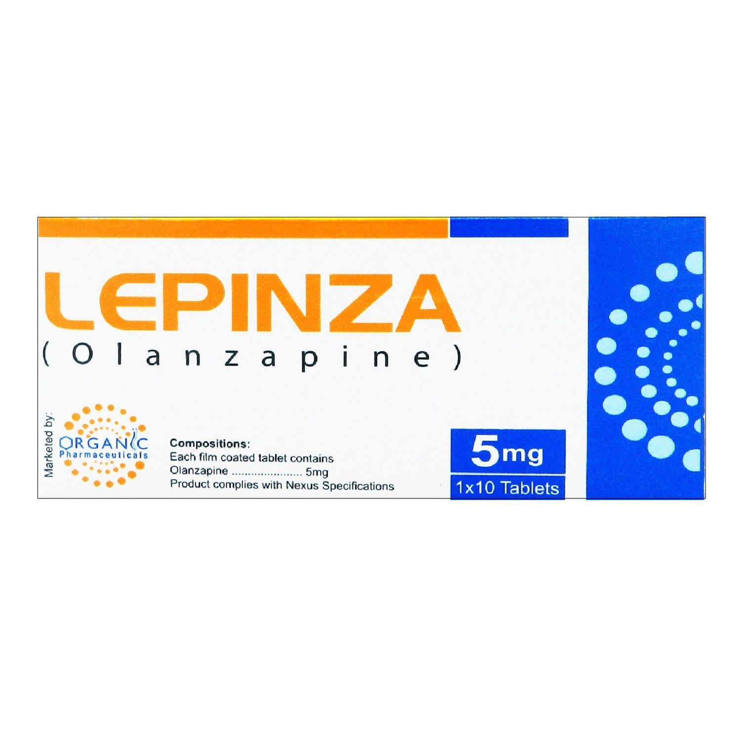 LEPINZA 5MG TABLET
