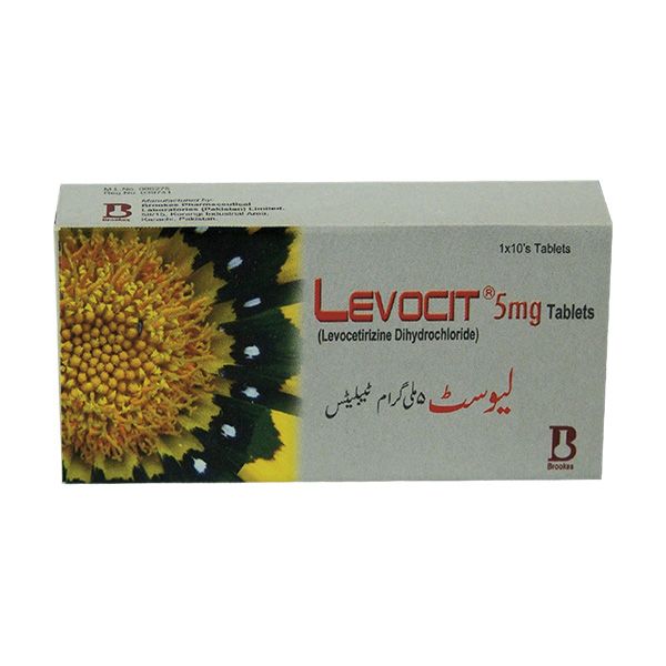 LEVOCIT 5MG TABLET