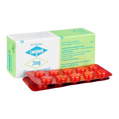 LEXOTANIL 3MG TABLET
