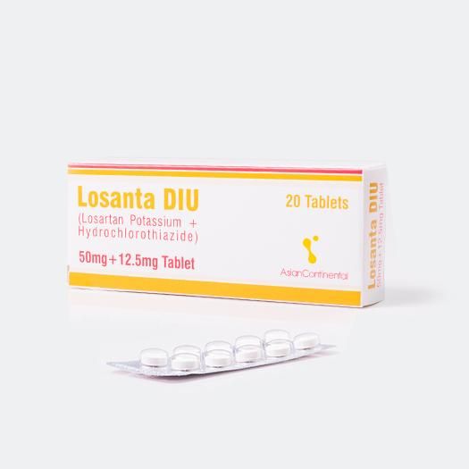 LOSANTA DIU 50/12.5 MG TABLET