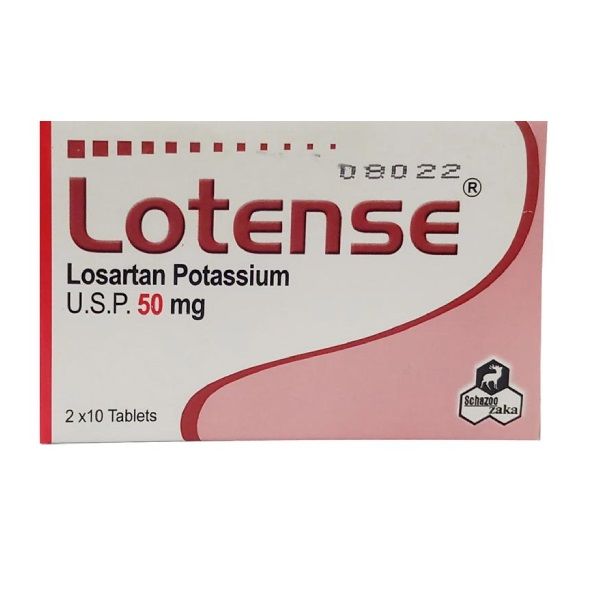 LOTENSE 50 MG TABLET
