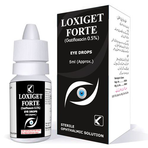 LOXIGET FORTE 0.5 % 5 ML EYE DROP
