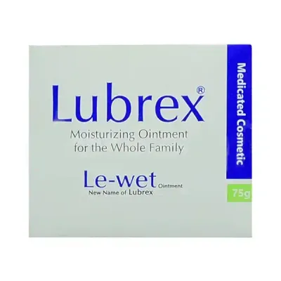 LUBREX (LE WET) OINTMENT GEL 75GRAM