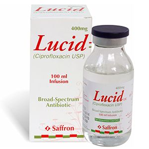 LUCID 400 MG 1VIALx100 ML INJECTION