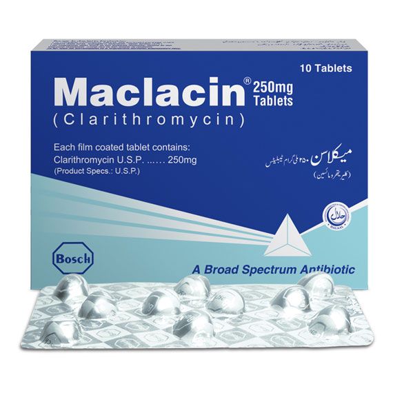 MACLACIN 250 MG TABLET