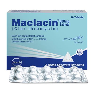 MACLACIN 500 MG TABLET