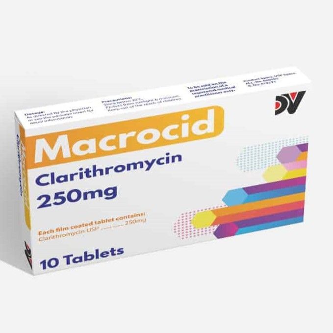 MACROCID 250MG TABLET
