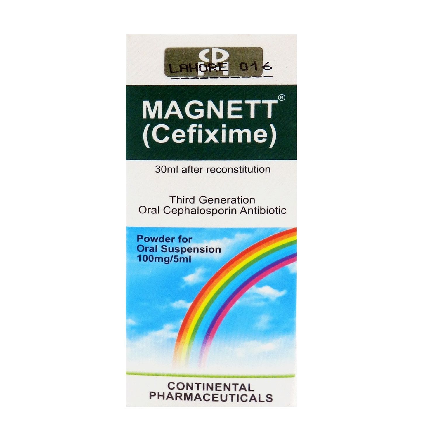 MAGNETT 100 MG 30 ML SYRUP