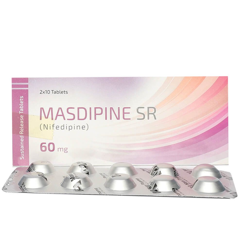 MASDIPINE SR 60MG TABLET