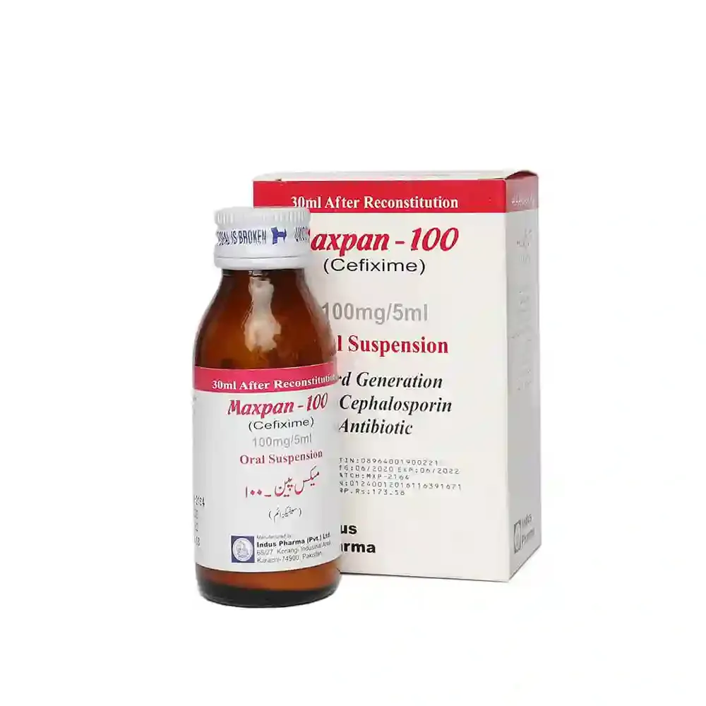 MAXPAN 100 MG 30 ML SYRUP