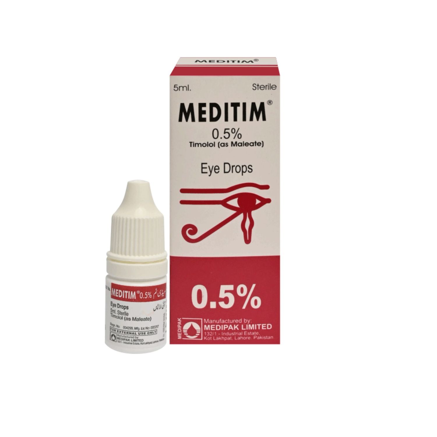 MEDITIM 0.5% EYE DROP