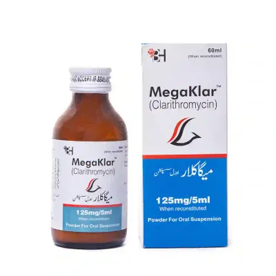 MEGAKLAR 125 MG 60 ML SYRUP
