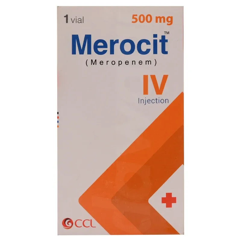 MEROCIT 500MG IV INJECTION