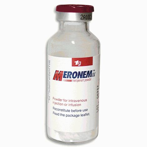 MERONEM 1GRAM 1 VIAL INJECTION