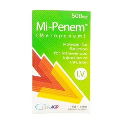MI PENEM 500MG IV INJECTION