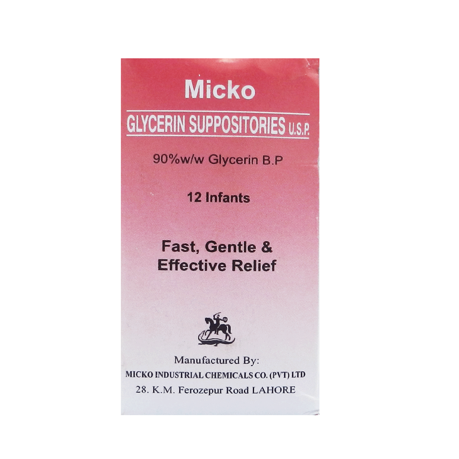 MICKO GLYCERIN SUPPOSIT (MIKO) ADULT