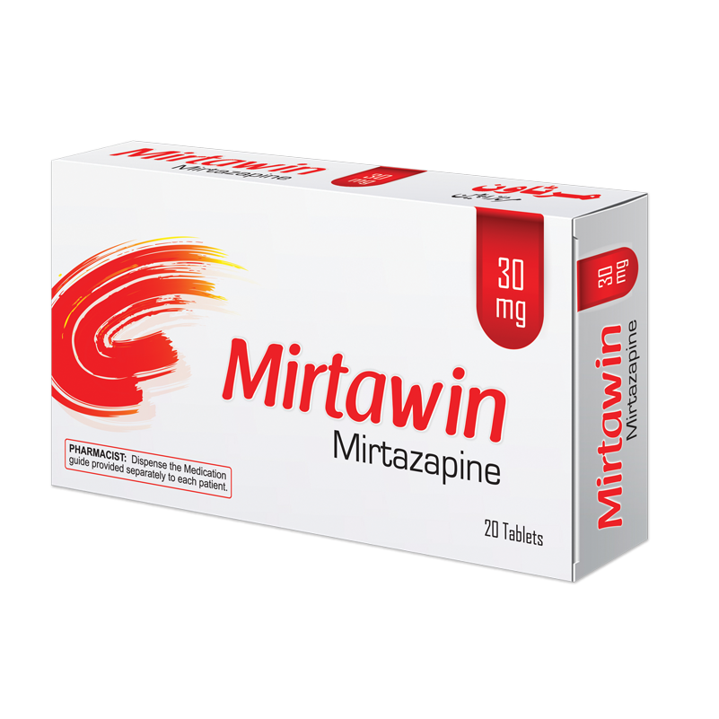 MIRTAWIN 30MG TABLET