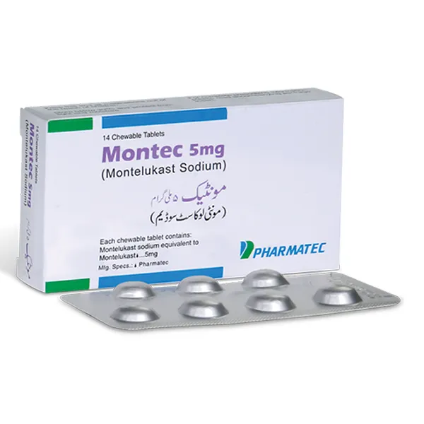 MONTEC 5 MG CHEWABLE TABLET