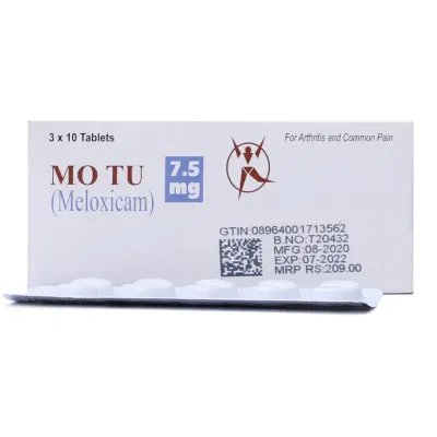 MOXTU 7.5 MG TABLET