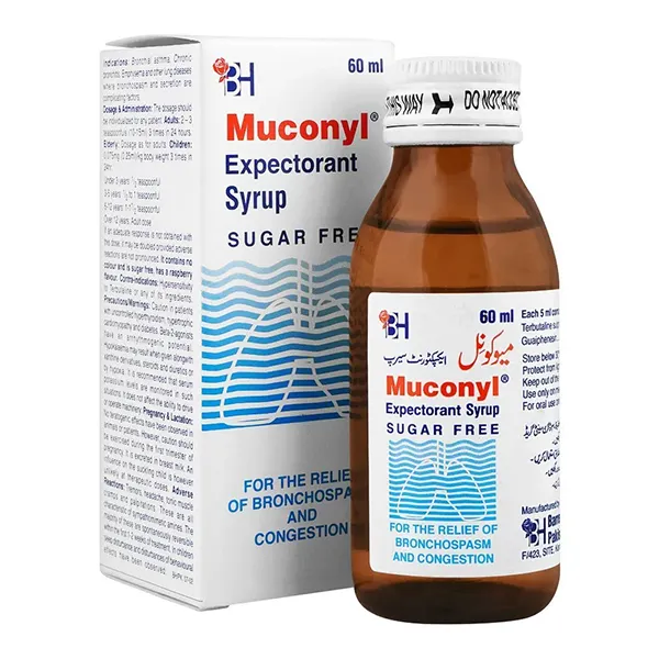 MUCONYL EXPECTORANT 60 ML SYRUP