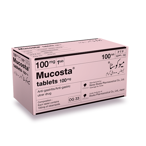 MUCOSTA 100MG TABLET