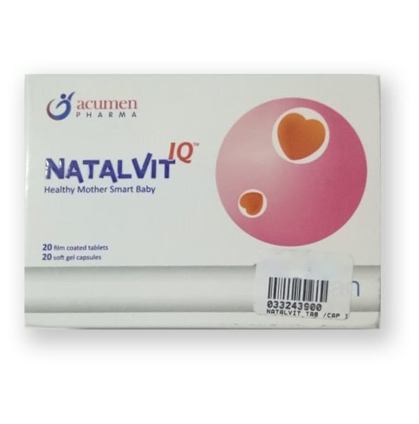 NATALVIT IQ TABLET &amp; CAPSULE