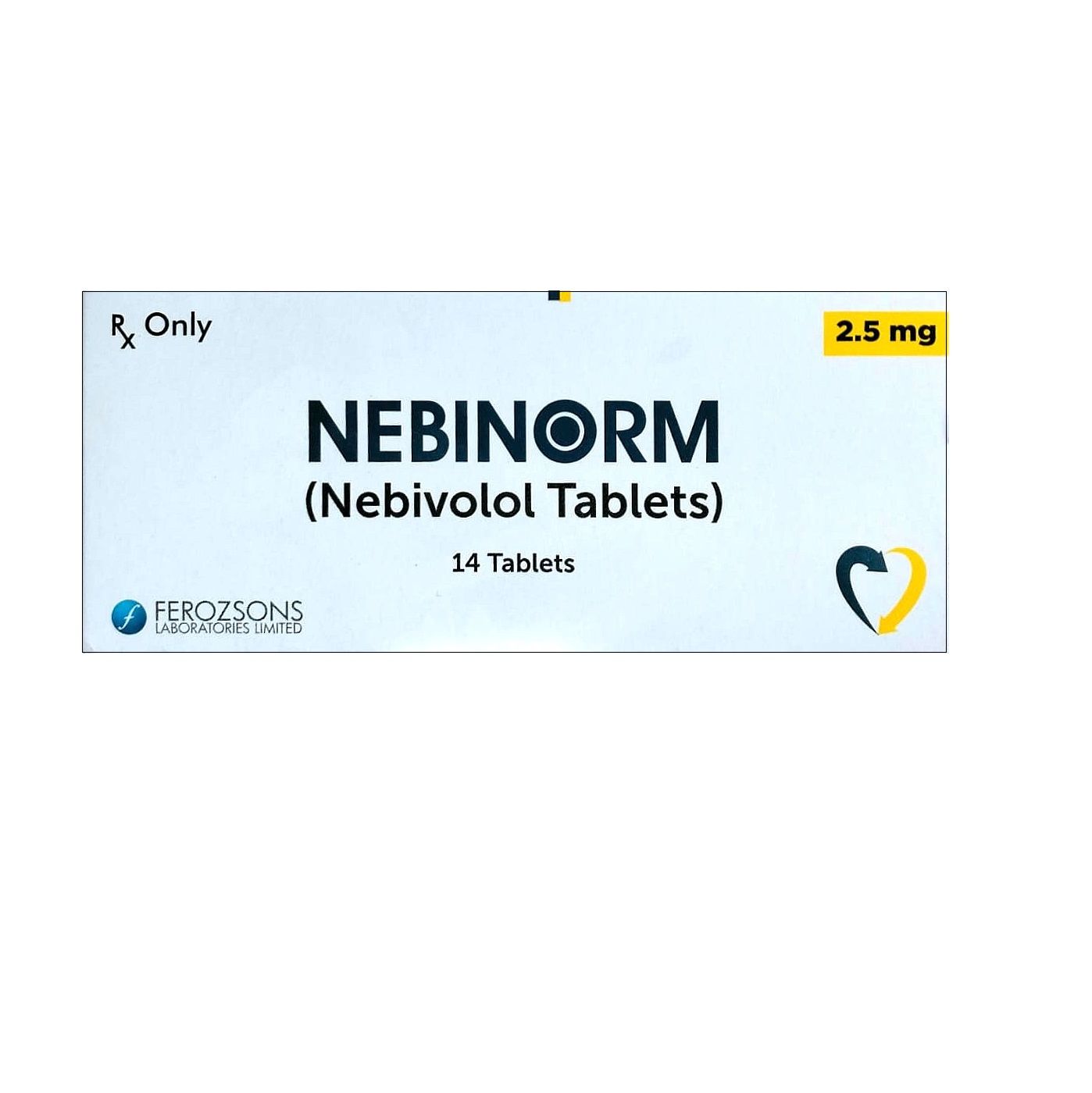 NEBINORM 2.5MG TABLET