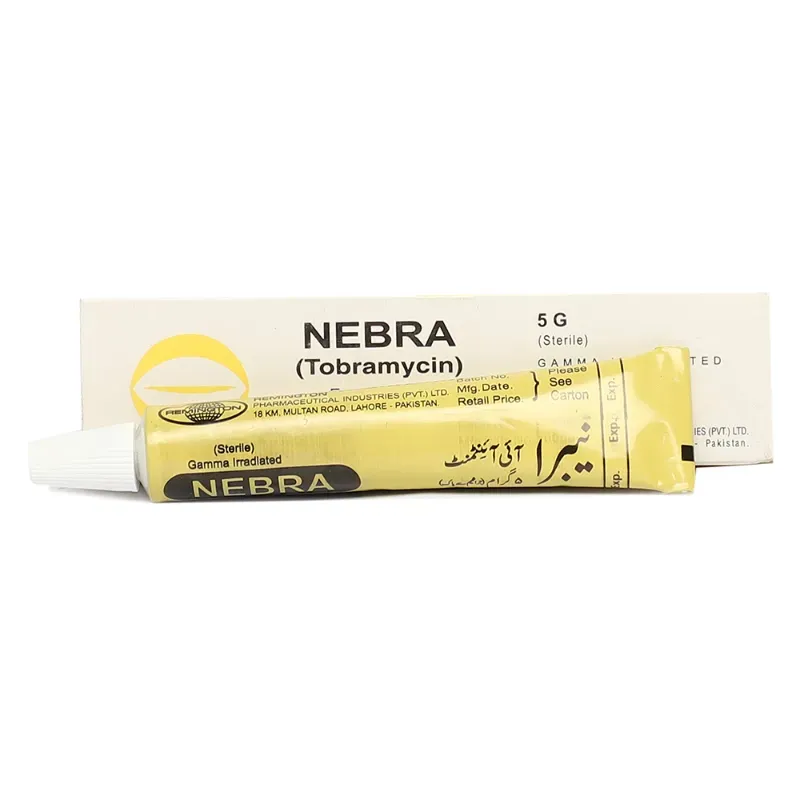 NEBRA EYE OINTMENT 5 GRAMS