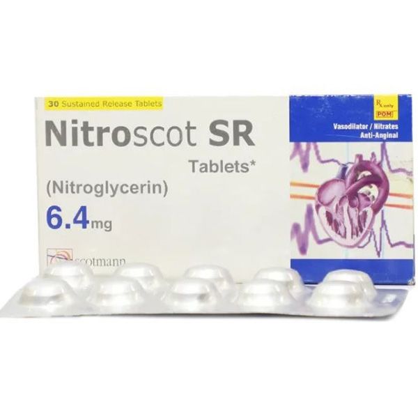 NITROSCOT  SR 6.4MG TABLET