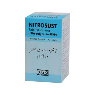 NITROSUST SR 2.6 MG TABLET