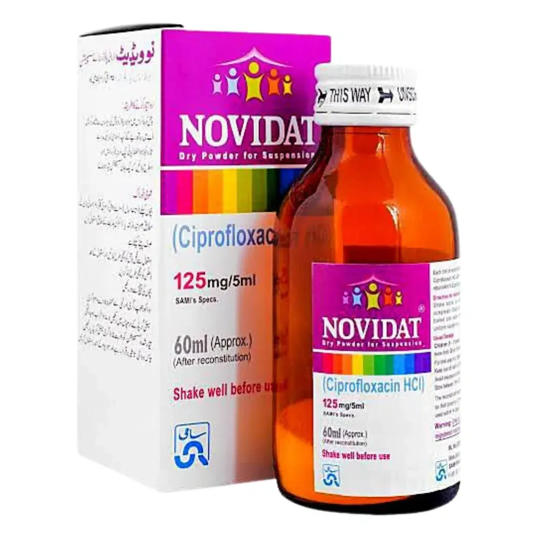 NOVIDAT SYRUP 125 MG 60 ML