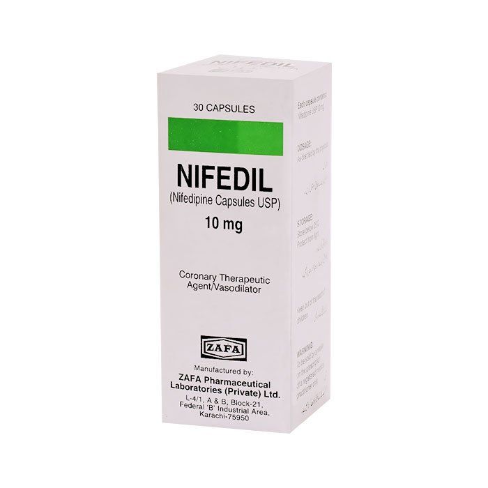 NIFEDIL 10 MG CAPSULE