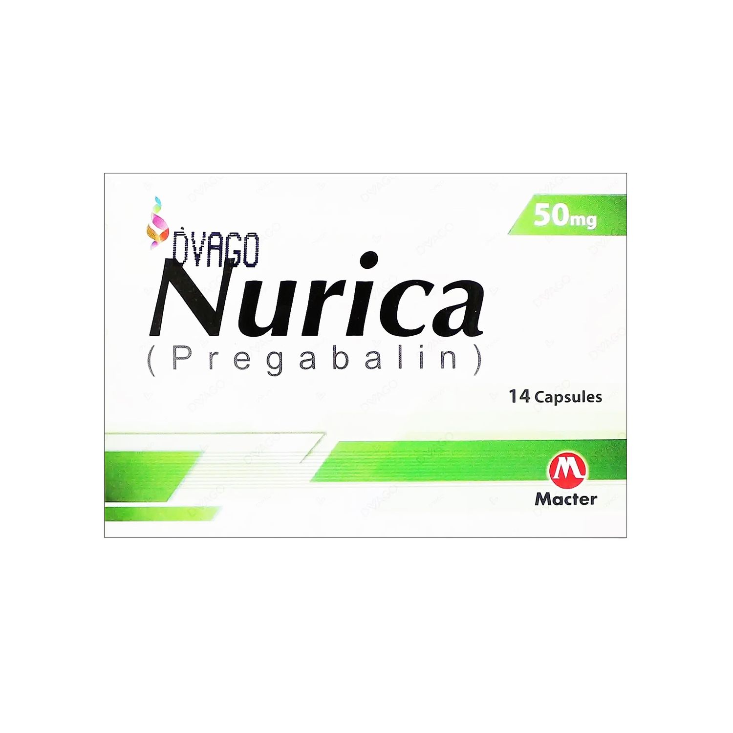 NURICA 50MG CAPSULE