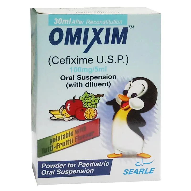 OMIXIM 100 MG 30 ML SYRUP