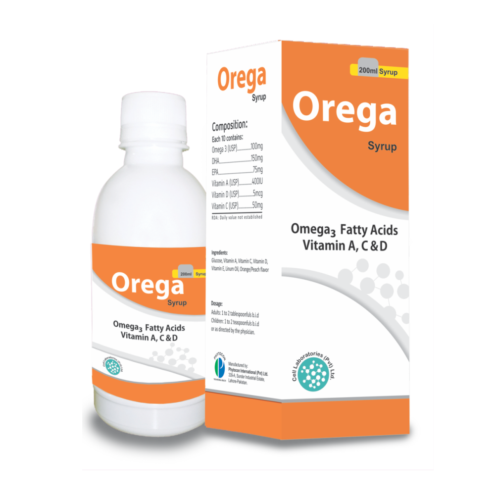 OREGA 200ML SYRUP