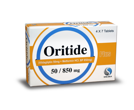 ORITIDE PLUS 50/850MG TABLET
