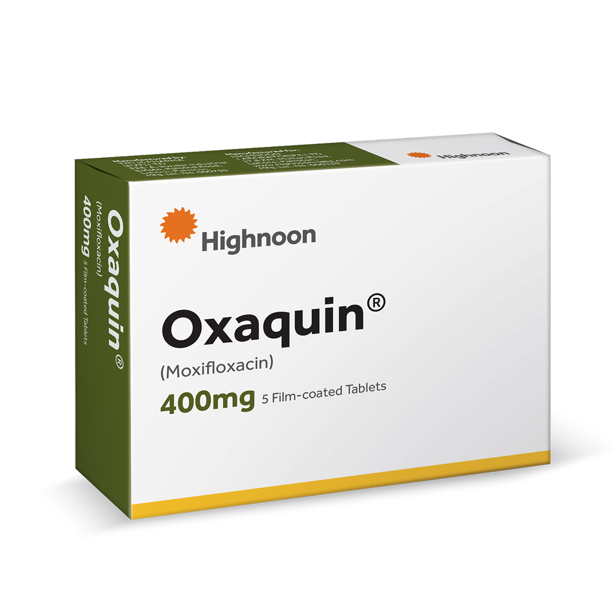 OXAQUIN 400 MG TABLET