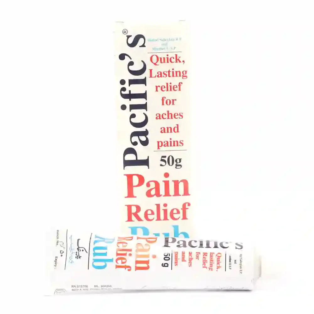 PACIFIC PAIN RELIEF 50GRAM CREAM