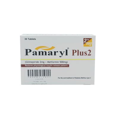 PAMARYL PLUS 2/500 MG TABLET