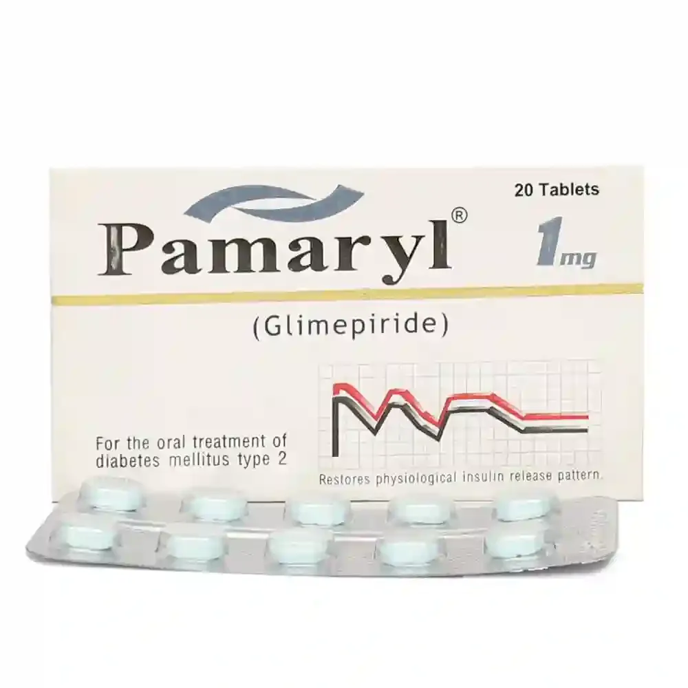 PAMARYL 1 MG TABLET