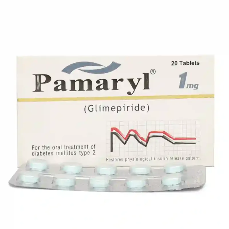PAMARYL 1 MG TABLET