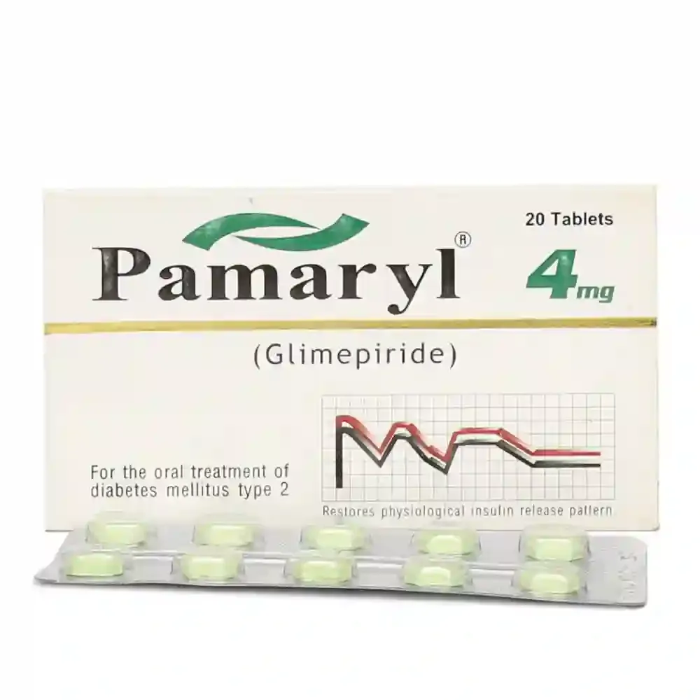 PAMARYL 4 MG  TABLET