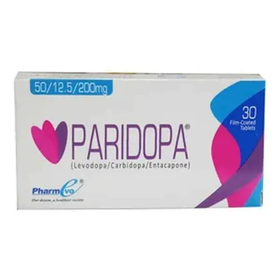 PARIDOPA 50/12.5/200MG TABLET