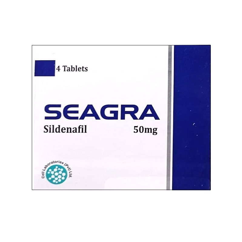 SEAGRA 50MG TABLETS (Sildenafil)