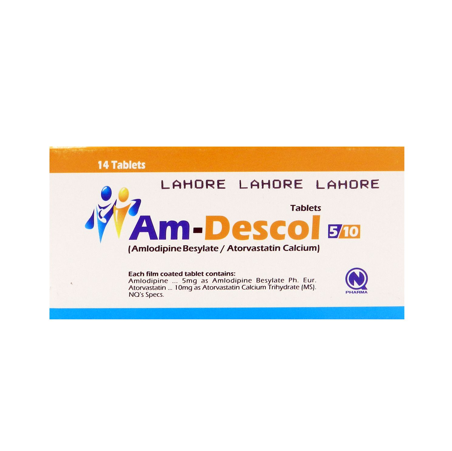 AM DESCOL 5/10MG TABLET