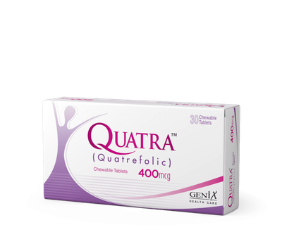 QUATRA 400MCG TABLET