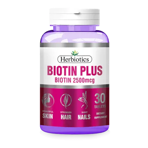 HB BIOTIN PLUS 2500MCG TABLET